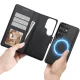 Tech-Protect Wallet MagSafe Case for Samsung Galaxy S26 Ultra - Matte Black