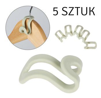 Hanger hooks for closet 5pcs
