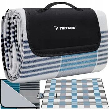 Foldable Beach Garden Picnic Rug Mat Blanket, 200x200 cm