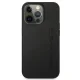 Mercedes-AMG Leather Hot Stamped Case for iPhone 13 Pro / 13 - Black