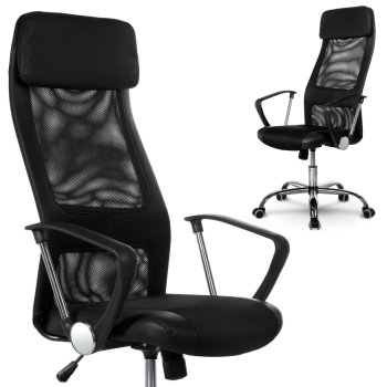 Modern High-Back Ergonomic Office Chair Sofotel Rio, Black