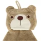 Kids Hand Towel for Kindergarten 42x25 cm, Brown Bear
