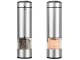 Electric Salt and Pepper Grinder with LED Light, Silver