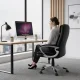 Ergonomic Office Chair ModernHome High-Back Swivel Desk Chair with Tilt Function, black