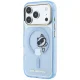 Karl Lagerfeld Peekaboo Logo MagSafe Case for iPhone 18 Pro / 17 Pro, Light Blue