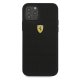 Ferrari FESPEHCP12LBK iPhone 12 Pro Max 6.7" black/black hardcase On Track Perforated