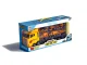 Transporter Truck with Launcher and 6 Metal Construction Vehicles