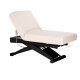 Electric SPA Beauty Bed Sillon Siesta, cream with black base