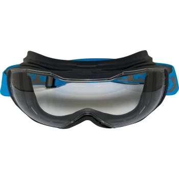 uvex megasonic 9320265 Safety Goggles, UV 400, Blue/Anthracite