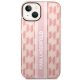 Apple iPhone 14 Plus 6.7\" Karl Lagerfeld Mono Vertical Stripe Case Cover (KLHCP14MHKLSPCP), Pink