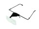 Headset Magnifier with LED Light and 3 Interchangeable Lenses 1.5x 2.5x 3.5x