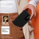 Tech-Protect Smart Wallet Case for Samsung Galaxy S25, Matte Black