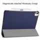 Apple iPad Pro 11\'\' (2024) (A2837 A2925) PU Leather Protective Tri-fold Book Case Cover, Blue | Чехол...