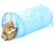 Funny Pet Foldable Play Tunnel Cat Toy, Blue