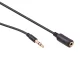 Maclean MCTV-821 3.5mm Jack Audio Extension Cable (Male-Female), 5m, Black