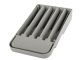 Knife Drawer Organizer, 9 Compartments, Grey