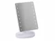 Cosmetic Mirror with 16 LED Illumination, White
