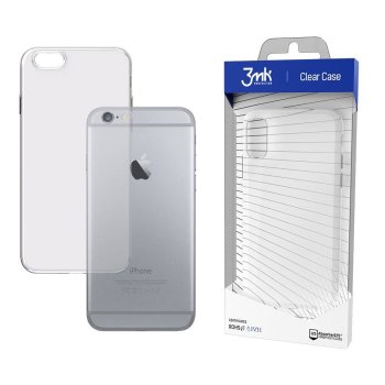 Apple iPhone 6 6s 4.7" 3MK Clear Case Cover, Transparent