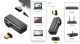 Extra Digital Magnetic USB Type-C to RJ-45 Adapter, Black