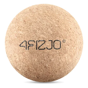 4FIZJO Cork Massage Ball for Deep Tissue Release 6.5 cm