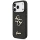 Guess Fixed Glitter Big 4G Phone Case Cover iPhone 17 Pro - black