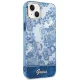 Guess Porcelain Collection Hardcase for iPhone 14 Plus Blue