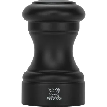 Peugeot Bistro Beech Wood Salt Mill, 9 cm, Matt Black