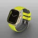 Uniq Strap Linus Case for Apple Watch 1/2/3/4/5/6/7/8/9/SE/SE2/Ultra 42/44/45/49mm Airosoft Silicone Lime/Lime Green