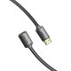 HDMI-A vīrietis uz sieviete 4K HD PVC kabelis 5m Vention AHCBJ (melns) | Male to Female Cable (Black)