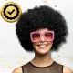Bakalu AFRO CZARNE Black Afro Wig for Party and Carnival