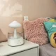 Ruhhy Air Humidifier with Night Light and Rain Effect, 450 ml, White