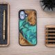 Bewood unikāls korpuss iPhone 16 - tirkīza krāsā | Unique Case for Turquoise