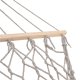 Boho Garden Mesh Hammock with Fringe Tassels 200cm, Grey