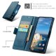 Google Pixel 9 / 9 Pro CASEME Wallet Magnetic Leather Case Cover, Blue
