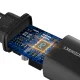 Wozinsky WGWCB USB-A USB-C 20W Wall Charger - Black
