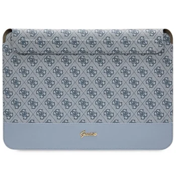 Guess 4G Stripe Metal Logo Laptop Sleeve 14", Blue