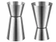 Double-Sided Bartender Jigger 25/50 ml, Stainless Steel, Silver