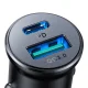 Joyroom JR-CCN05 30W Dual Car Charger (USB-A + USB-C), Black