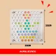 Kruzzel 00022403 Wooden Bead Mosaic Puzzle