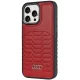 Audi iPhone 14 Pro Max Case Synthetic Leather MagSafe, Red