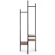 Standing Clothes Rack with Shelves Garment Organizer ModernHome