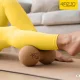 4FIZJO Double Cork Massage Ball 16 cm, Brown