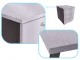 Self-Adhesive Brushed Metal Vinyl Wrap Roll, Grey, 1.52x30 m