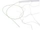 Beach Volleyball Net 9.5m, White