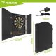 Electronic Dart Board Trizand 27046 with Cabinet, 27 Games for up to 16 Players