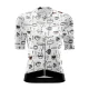 Rockbros 15110005005 Women\'s Short Sleeve Cycling Jersey L - White