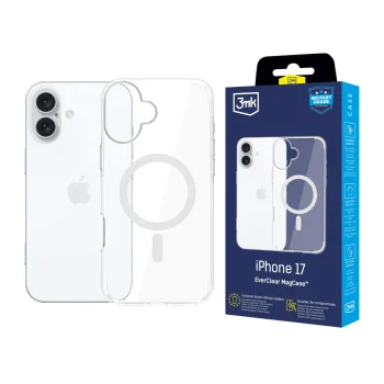 3mk EverClear MagPhone Case Cover iPhone 17 - transparent