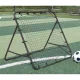 Trizand Football Goal / Rebounder with Target, 120x120 cm