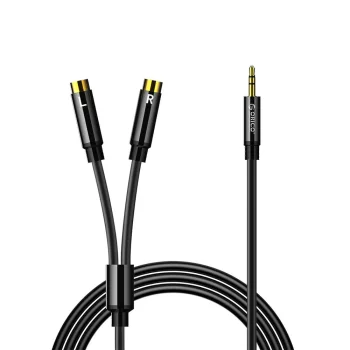 Orico AXRF 3.5 mm to 2x RCA Female Audio Cable, 5 m, Black