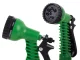 Expandable Garden Hose Set with Spray Gun 5-15m, Green